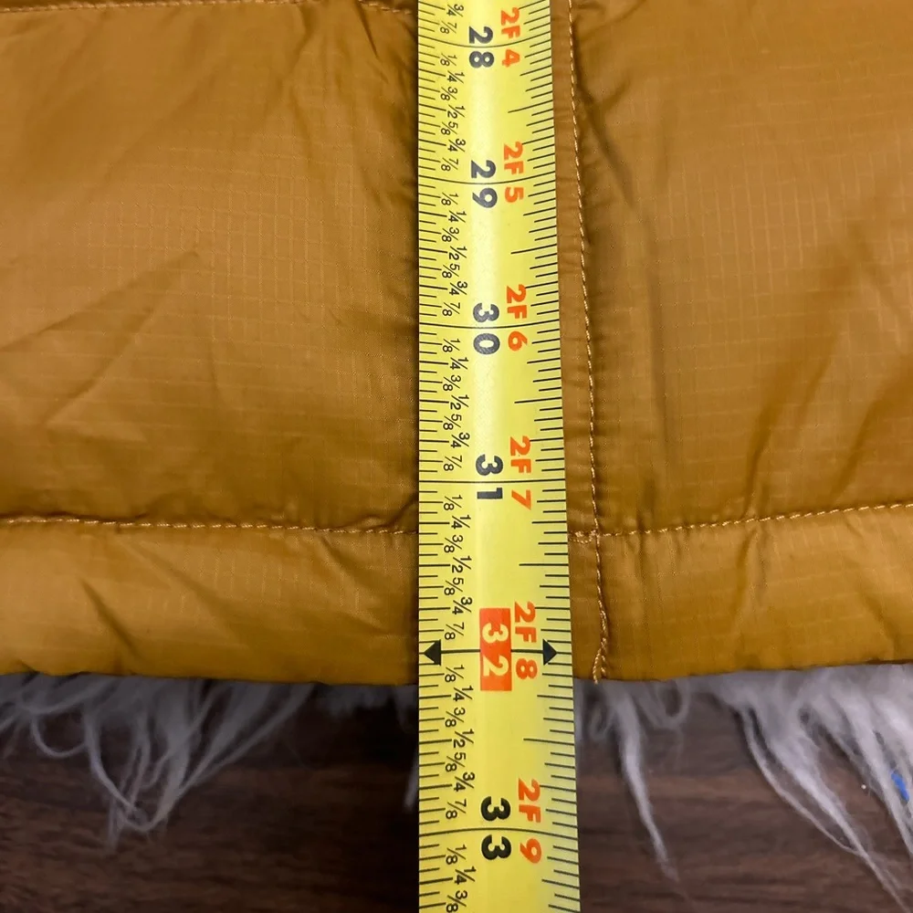 The North Face Men's Mustard Yellow Puffer Vest